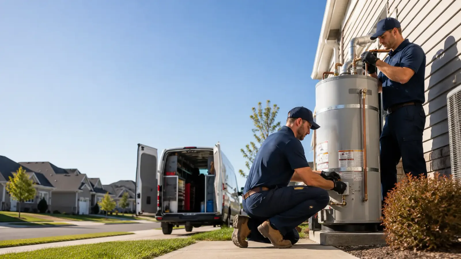 Water Heater Installation in Foreston, MN